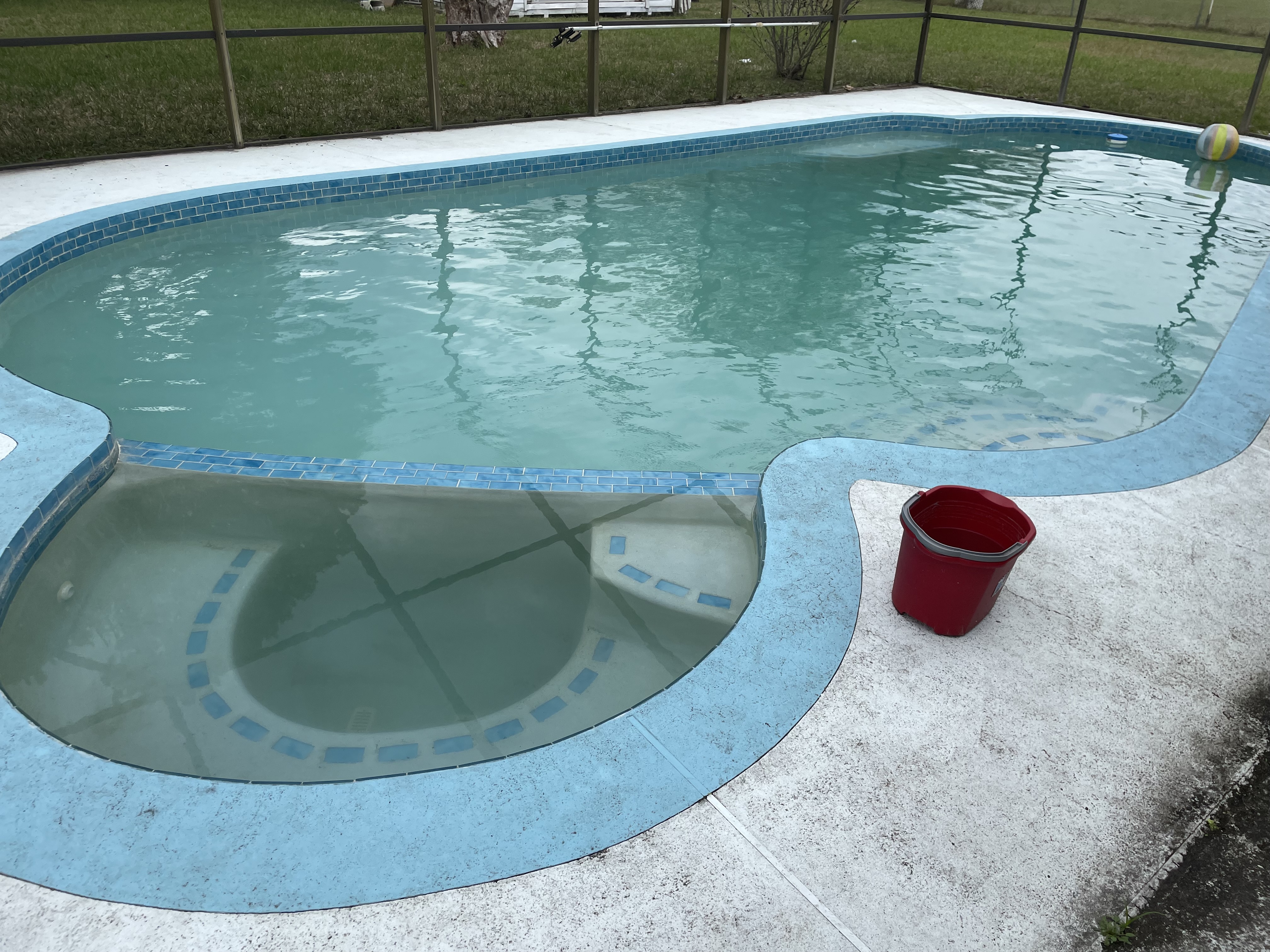 Example of Swimming Pool maintained by Blue Ocean Pool and Spa Cleaning Service