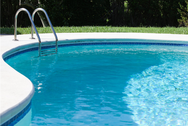 Example of Swimming Pool maintained by Blue Ocean Pool and Spa Cleaning Service